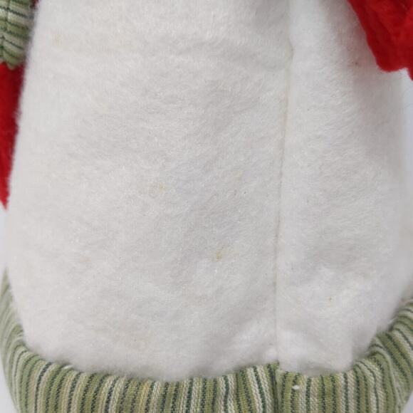 Pottery Barn Kids Snowman Christmas Tree Topper Felt Fabric Old Fashioned in Box - Picture 8 of 15